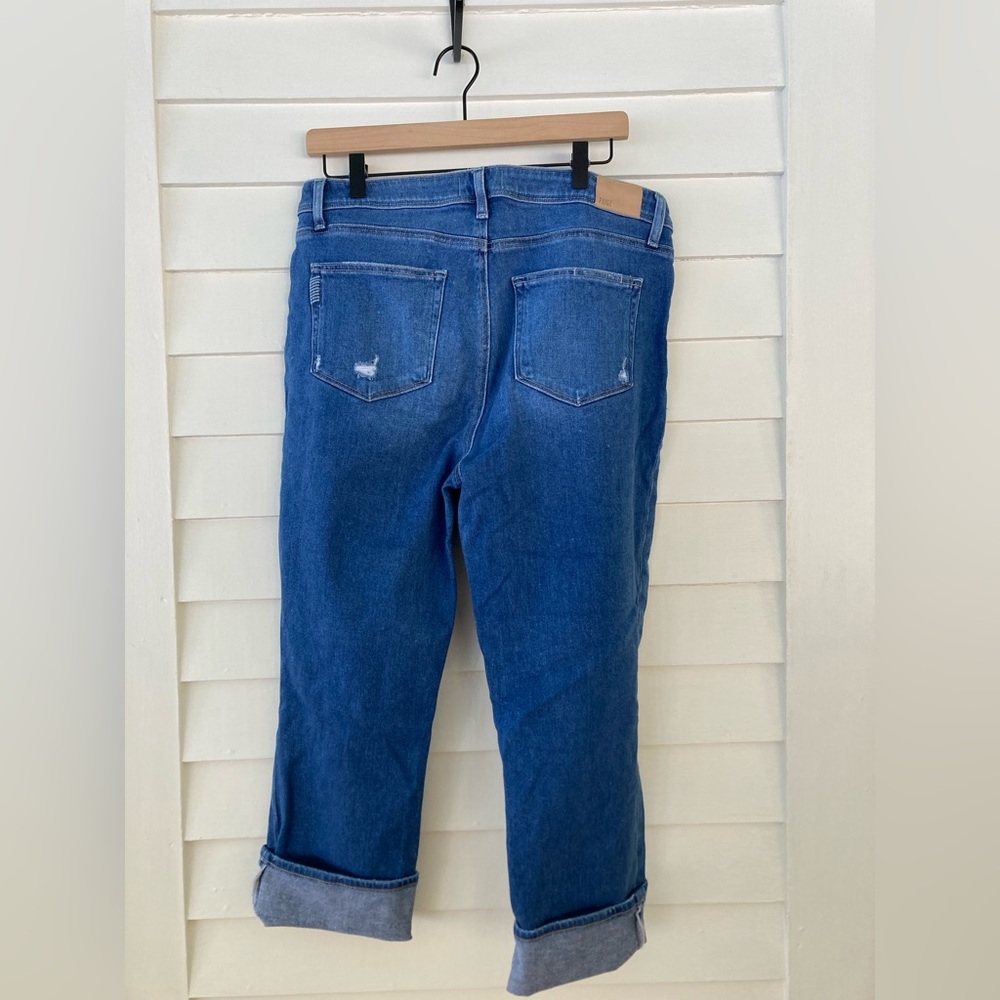 PAIGE | Cindy Ultra High-Rise Slim Ankle Jeans Size 32 - Picture 4 of 9